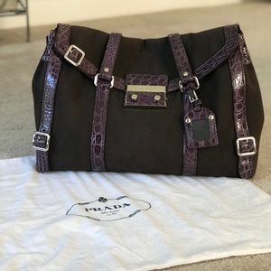 Prada Canapa Cocco Tote